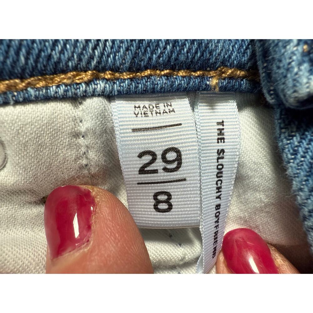Ann Taylor Loft The Slouchy Boyfriend Size 29/8 - Picture 5 of 7